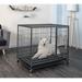 Go Pet Club Heavy Duty Mobile Metal Pet Cage