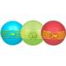 JW Pet Company iSqueak Ball Rubber Dog Toy Large Colors Vary 3 Pack