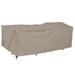 Classic Accessories Storigami Water-Resistant 100 Inch Easy Fold Patio Furniture Cover Goat Tan