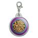 Willy Wonka and the Chocolate Factory Logo Chrome Plated Metal Pet Dog Cat ID Tag