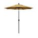 California Umbrella 7.5 Patio Umbrella in Sun brella Wheat/Matted White