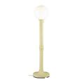 Patio Living Concepts Moonlite 64 Outdoor Floor Lamp with Bisque Tube Body & White Globe