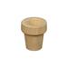 200 Pcs of 1-1/16 Wood Flower Pots 1-1/16 tall x 1 wide