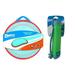 ChuckIt! Water Exercise Toy Bundle for Dogs with ChuckIt! Medium Amphibious Bumper Floating Fetch Toy and ChuckIt! Large Paraflight Toy