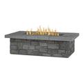 Real Flame Sedona Propane Fire Table with Conversion Kit in Gray