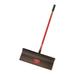 Bully Tools 92818 Steel Snow Pusher with Fiberglass Long Handle 30