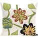 Simply Daisy 16 x 16 Tropical Floral Floral Outdoor Pillow