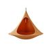 The Hamptons Collection 72â€� Orange Two Person Hanging Cacoon Chair with Hanging Hardware