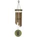 Woodstock Wind Chimes Signature Collection Woodstock Habitats Chime 17 Green Owl Wind Chime HCGO