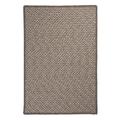 HD32R072X108S Natural Wool Houndstooth - Latte 6 x9 Rug 100% All-Natural Wool - Rectangle.