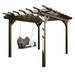 Highwood Bodhi 10 x 12 Pergola with Classic 4ft Westport Swing