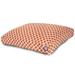 Majestic Pet | Bamboo Rectangle Pet Bed For Dogs Removable Cover Burnt Orange Small