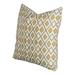 SIScovers Timeless Geometric Indoor/Outdoor Accent Pillow Yellow 16 x 16