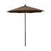 California Umbrella Oceanside 7.5 Black Market Umbrella in Teak