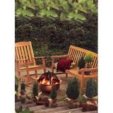 WholesaleTeak Outdoor Patio Grade-A Teak Wood 5 Feet Bench With Rocker / Rocking Arm Chair - Devon Collection #WMBHDV5RK