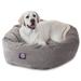 Majestic Pet Villa Velvet Bagel Pet Bed for Dogs Calming Dog Bed Washable Large Vintage