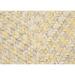 Colonial Mills Ocean s Edge Braided Indoor/ Outdoor Area Rug Sun Streak 2 x 3 2 x 3 Silver White Yellow Rectangle