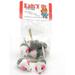 Fur Mouse Cat Toy - Gray & White - 5 Pak