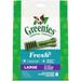 Greenies Large Natural Dog Dental Treats Fresh Flavor 12 oz. Pack (8 Treats) Shelf-Stable