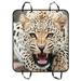 ZKGK Animals Leopard Dog Car Seat Cover Dog Car Seat Cushion Waterproof Hammock Seat Protector Cargo Mat for Cars SUVs and Trucks 54x60 inches