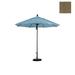 California Umbrella Venture 9 Bronze Market Umbrella in Sesame