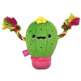 Pets First LaurDIY Plush Cactus Toy for Dogs and Cats Heavy Duty Toy with internal Squeakers
