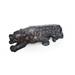 GDF Studio Nolene Outdoor Cast Stone Leopard Bench Antique Copper