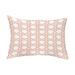 Simply Daisy 14 x 20 Rattan Abstract Coral Abstract Decorative Outdoor Pillow