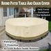 Sunny Round Patio Table/Chair Cover Garden Outdoor Furniture Cover Winter Protect