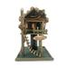 Zingz & Thingz Tree House Outdoor Bird Feeder - 12 - Brown and Green