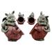 Ebros Set Of Two Playful Climbing Dragon Babies Planter Pot Mythical Fantasy Home Patio Garden Decor Resin Statue