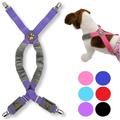 Dog Suspenders for Pet Clothes Apparel Diapers Pants Skirt Belly Bands Sz L/XXL Fits Pet 25lb - 100lb