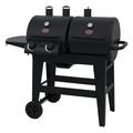 Char-Griller Dual 2 Burner Gas & Charcoal Grill 5030 Black