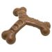 Chew King Textured Bacon Flavored Nylon Wishbone Dog Chew Toy