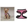 Anti Pull Breathable Mesh NO CHOKE Dog Harness Selections - 10 Colors & 5 Sizes (Pastel Pink Harness xLarge)