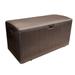 Plastic Development Group 105-Gallon Resin Outdoor Storage Deck Box Java Brown