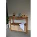 Anderson Teak SPA-4720 Towel Console With 2 Shelves Table