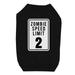 Zombie Speed Limit Black Pet Shirt for Small Dogs