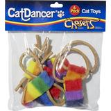 Cat Dancer Chasers Cat Toy 6 Count