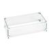 BBQGuys Signature Polished Glass Flame Guard For 30-Inch Rectangular Drop-In Fire Pit Pans - FG-AFPP-30