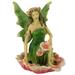 Design Toscano The Red and Green Fairy of Acorn Hollow Statues: Green