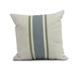 Simply Daisy 16 x 16 Grain Sack Outdoor Pillow Navy Blue