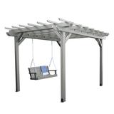 Highwood Bodhi 12 x 12 Pergola with Lehigh 5ft Swing