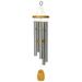 Woodstock Wind Chimes Signature Collection Chicago Blues Chime 25 Silver Wind Chime CWS