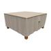 Budge Black Ivory StormBlockâ„¢ Mojave Square Patio Table Cover - 58L x 58W x 28H in.