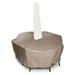 KoverRoos KoverRoos III Taupe Oval / Rectangle Dining Set Cover with Umbrella Hole