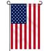 Anley Double Sided Premium US Garden Flag - USA American United States July 4th Independence Day Patriotic Decorative Yard Flags - 18 x 12.5 Inch