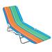 RIO Backpack Fabric Beach Chair - Multi-color