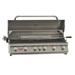 Bull Diablo 46-Inch 6-Burner Built-In Natural Gas Grill With Rotisserie - 62649