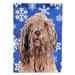 Carolines Treasures SC9781GF Otterhound Winter Snowflakes Flag Garden Size Garden Size multicolor